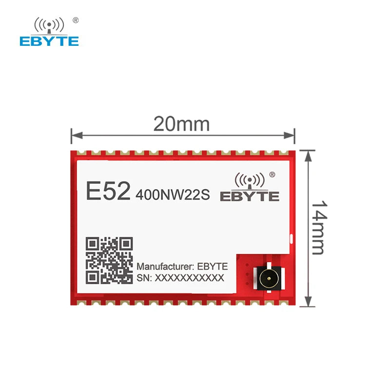 Ebyte E52-400NW22S LoRa MESH networking 433.125MHz spread spectrum Wireless serial port UART Self-routing network self-healing