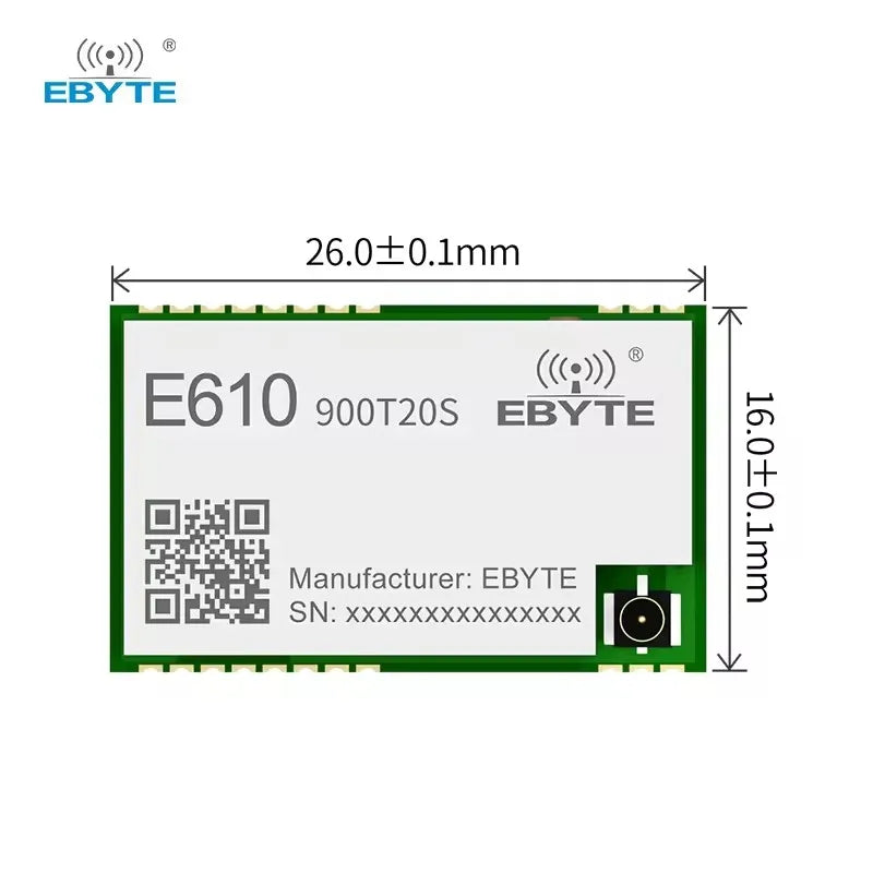 Ebyte E610-900T20S Unlimited high-speed continuous transmission Wireless data transmission module Wireless Serial Port Module