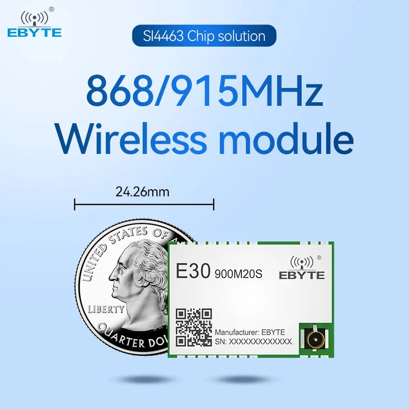 Ebyte E30-900M20S SI4463 Genuine Gsm/gprs Module Type Rf Module Type Rf Transmitter Type Wireless & Rf Modules
