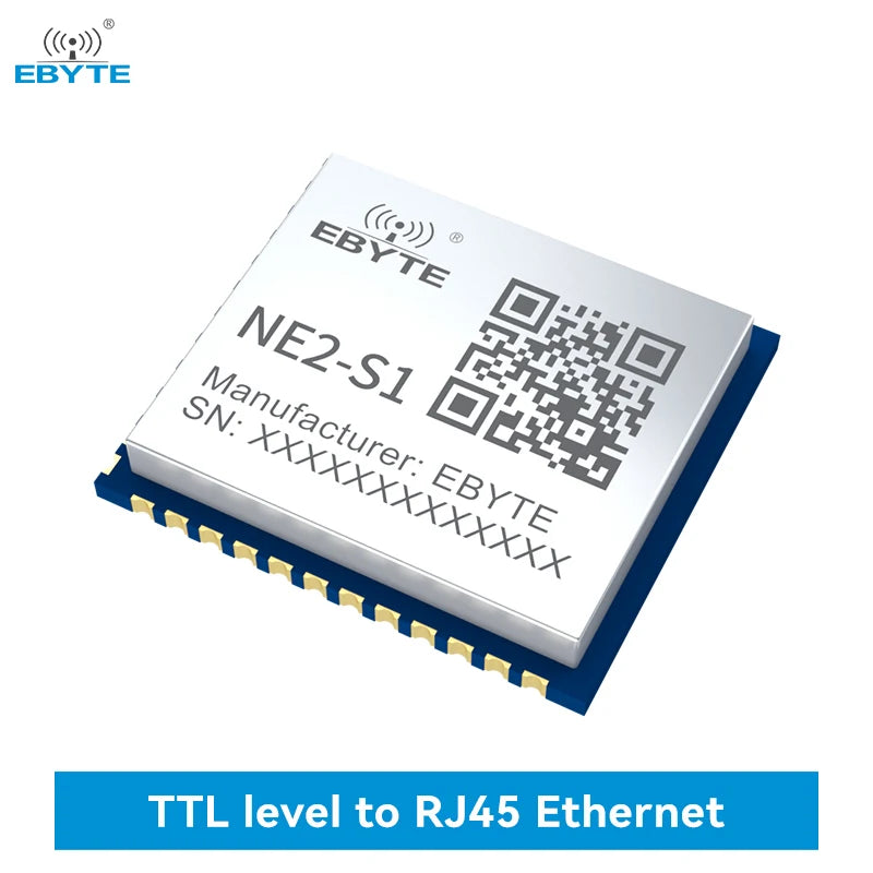 Ebyte NE2-S1 TTL serial port to Ethernet patch module modbusTCP to RTU Internet of Things MQTT communican Industrial