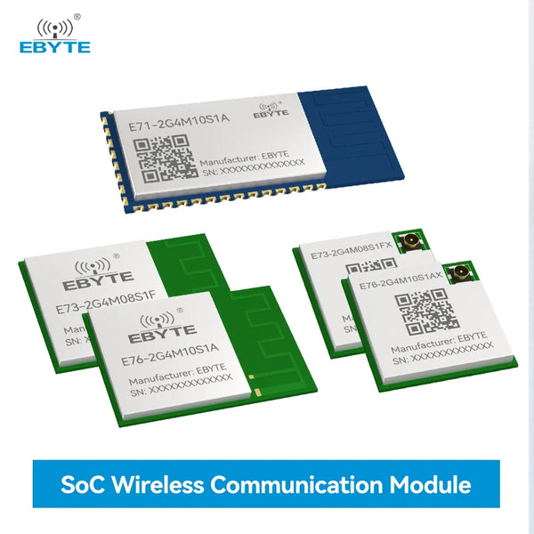 0.1$ E76-2G4M10S1A BLE 6.0 2.4GHz SoC Module Sample — EFR32 10dBm