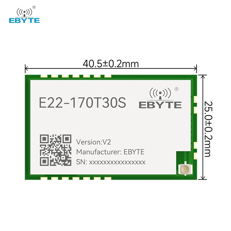 Ebyte E22-170T30S/33S Ultra-low Power Consumption Air Wake-up Wireless Data Transmission Module LoRa Spread Spectrum Module