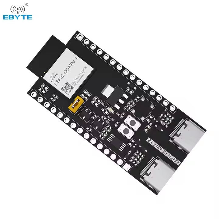 Ebyte ESP32-C6-MINI-1-TB 2.4G WIFI Bluetooth Test Board WIFI 6 BLE5.3  ESP32-C6 MQTT 4 Flash IPV6 AT Command