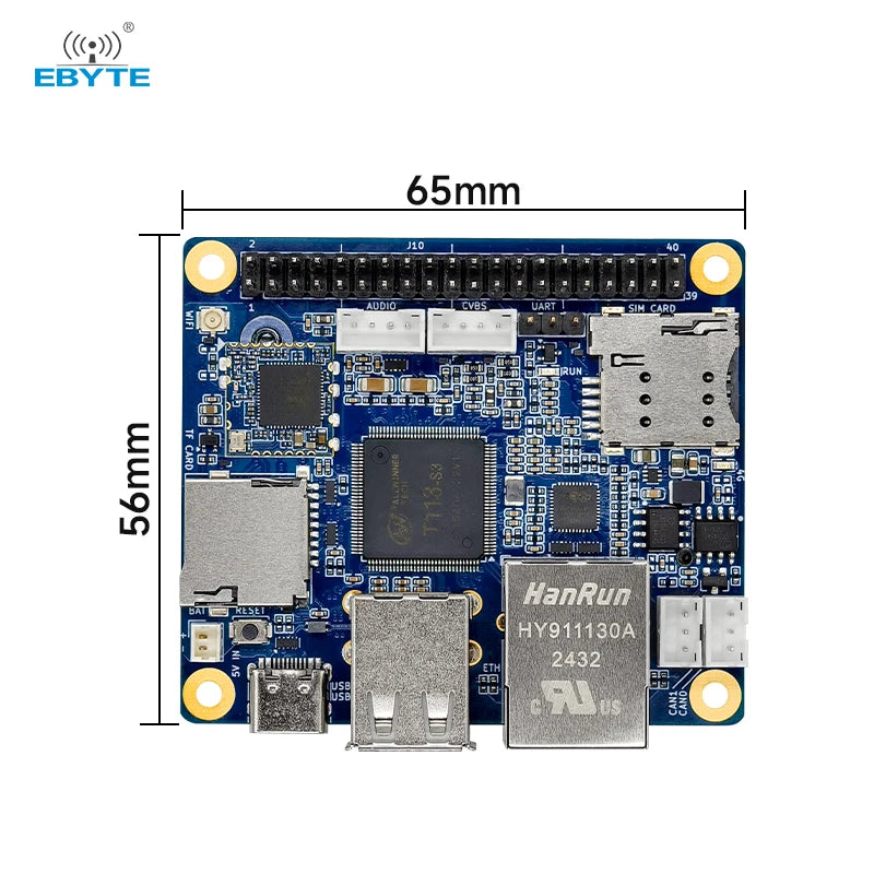 Ebyte ECB31 Series Industrial-grade Single-board Computers Allwinner T113-S Single Board Computer Cost-effective ARM embedded