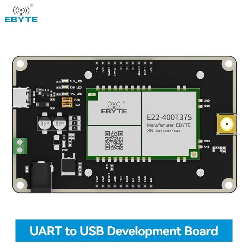 Ebyte E22-400TBH-02 SX1262 LoRa spread spectrum technology 230/433/470MHz frequency band test development board kit