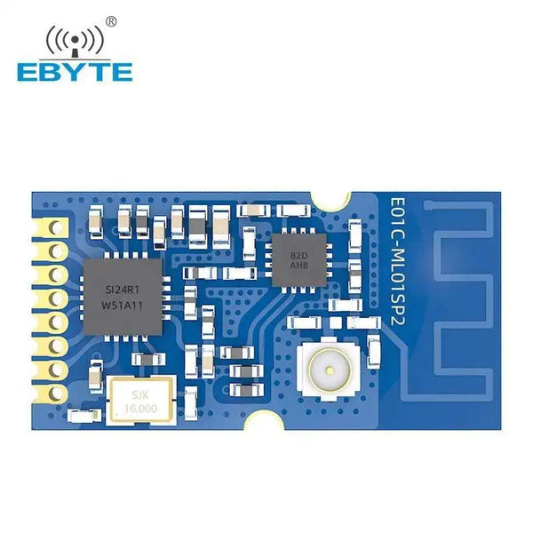 Ebyte OEM ODM E01C-ML01SP2 Si24R1chip Small Size Built-in PCB antenna 20dBm 100mW  SPI RF Module 2.4GHz SMD wireless module