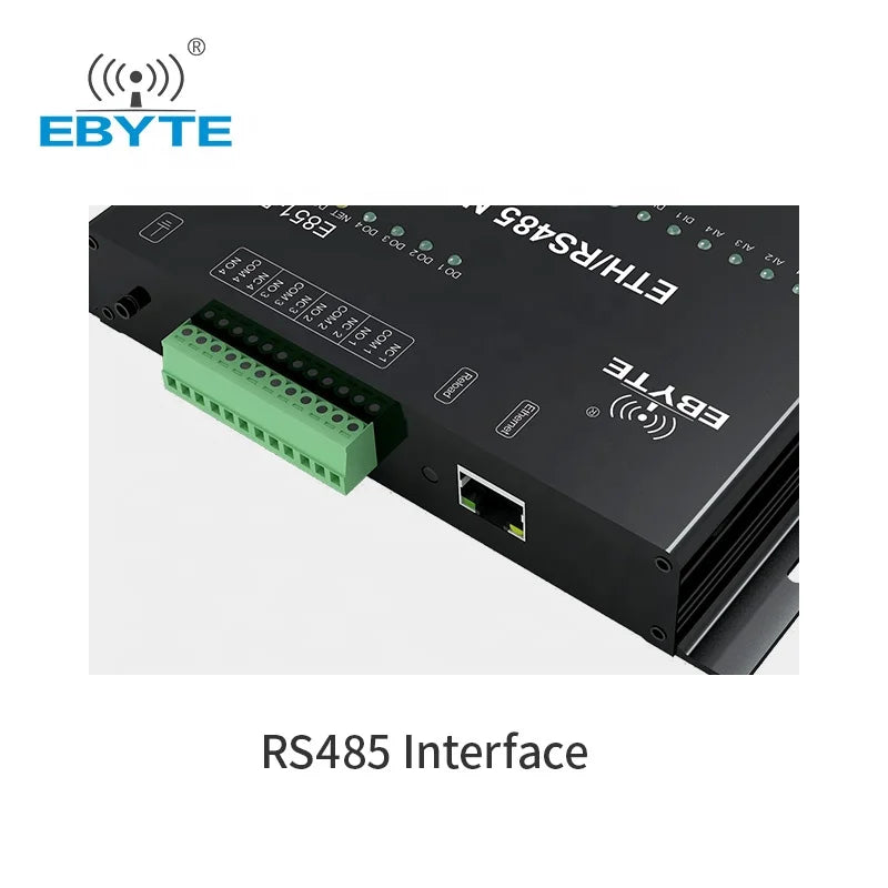 MODBUS Agriculture Iot E851-RTU(4440-ETH) 12 Channel Analog Digital Relay Output Ethernet Data Acquisition Control Module RS485