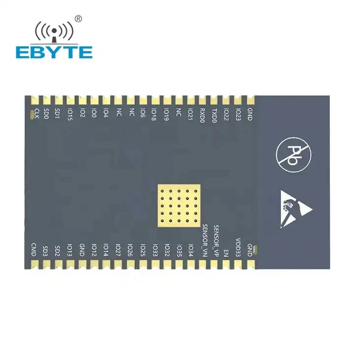 $0.00 Ebyte Price of  ESP32-WROVER espressif esp32 buy] WiFi + BT + BLE + MCU Wireless Modules 802.11 b/g/n/e/i Development Board BLE4.2 Blue tooth 2.4G Module