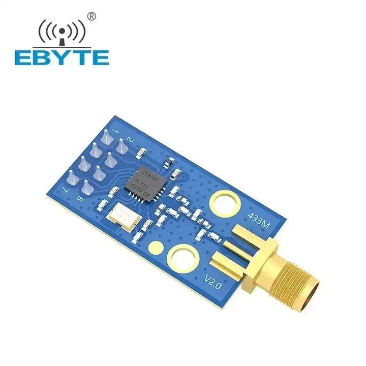 0.01$ Ebyte E07-M1101D-SMA TI CC1101 chip 10dBm Wireless Wake-up RF Transmitter Receiver Module 433MHz SPI RF wireless module