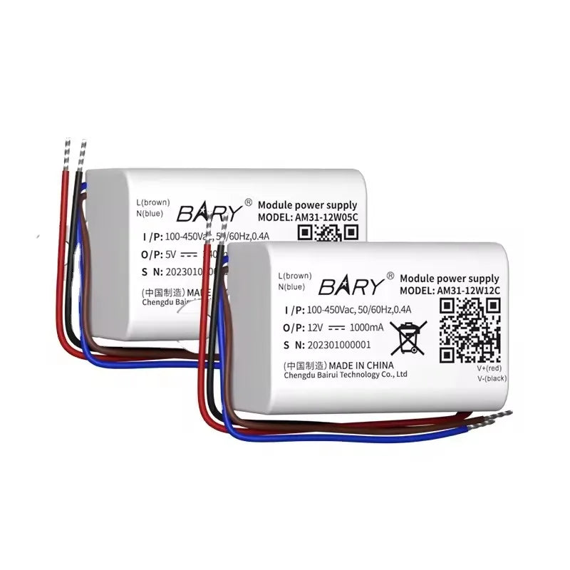 0.1$ Free Sample(Limit 2 pcs per person of all sample models)Ebyte AM11/AM31-C Series Industrial Grade AC-DC Isolated Step-down Power Module Supply Lightning protection Circuit 5W 12W