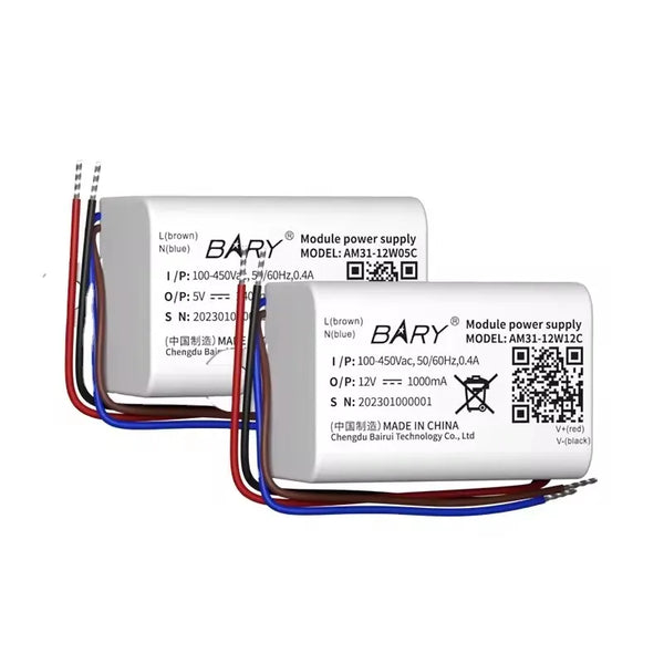0.1$ Free Sample(Limit 2 pcs per person of all sample models)Ebyte AM11/AM31-C Series Industrial Grade AC-DC Isolated Step-down Power Module Supply Lightning protection Circuit 5W 12W