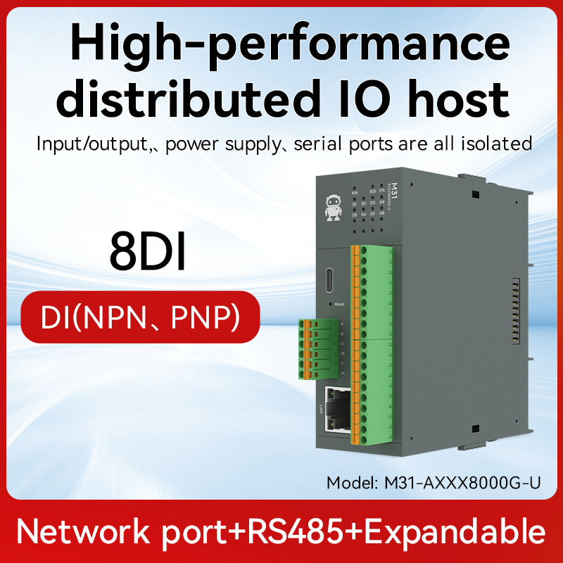 Modbus Rtu Rj45 Adapter Modbus TCP/RTU RJ45 RS485 Distributed IO Host Extension Modules – Ebyte ...