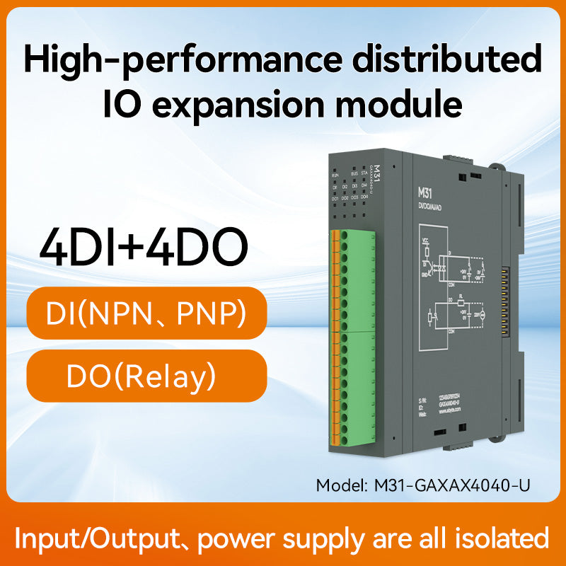 Modbus TCP/RTU RJ45 RS485 Distributed IO Host Extension Modules – Ebyte ...