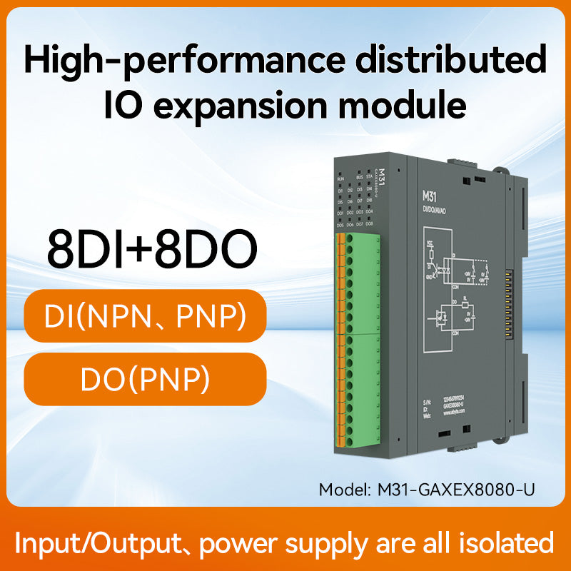 Modbus Rj45 Modbus TCP/RTU RJ45 RS485 Distributed IO Host Extension Modules – IOT ...