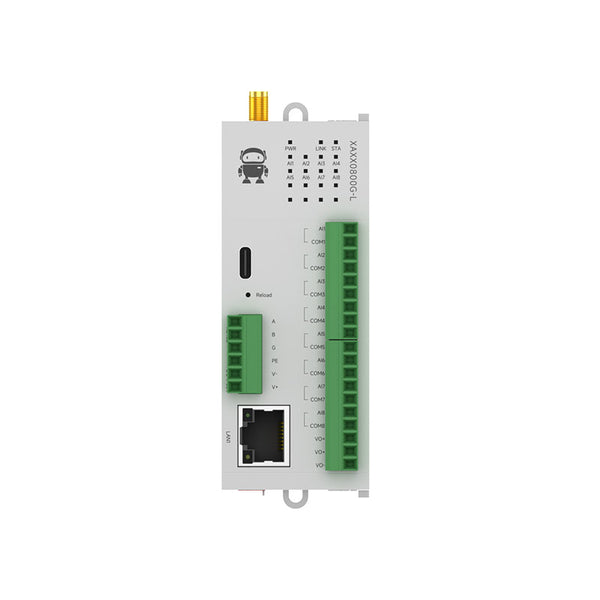 Ebyte M31-XAXX0800G-L Modbus RTU command control RJ45 RS485 interface Host 8AI LoRa Distributed wireless remote IO module