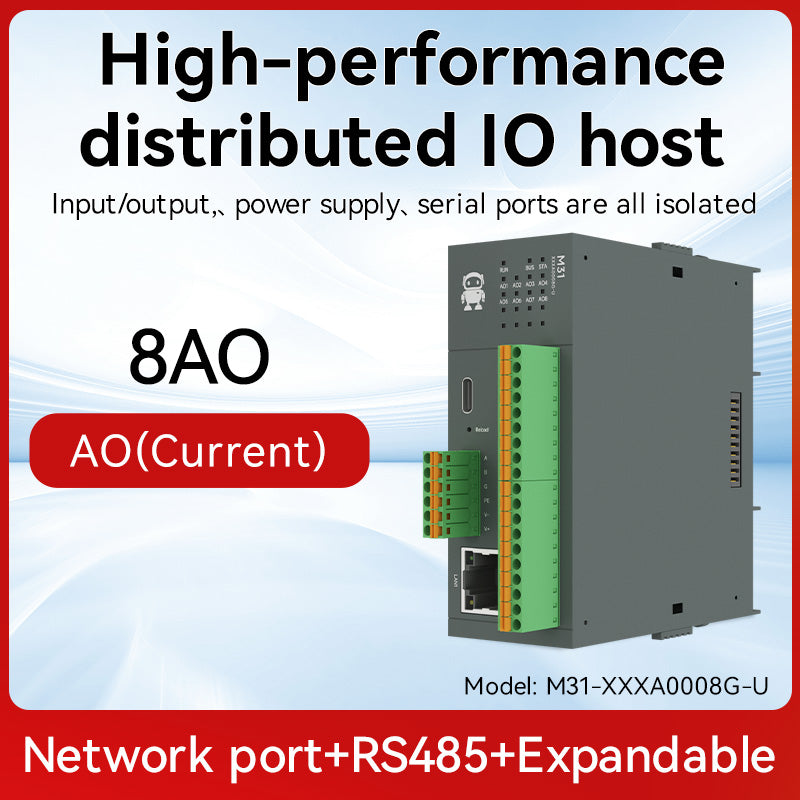 Modbus Rtu Rj45 Modbus TCP/RTU RJ45 RS485 Distributed IO Host Extension Modules – Ebyte ...