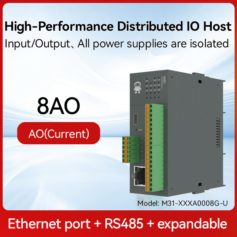 Host Module Assembly Modbus TCP/RTU RJ45 RS485 Distributed IO Host Extension Modules – Ebyte ...