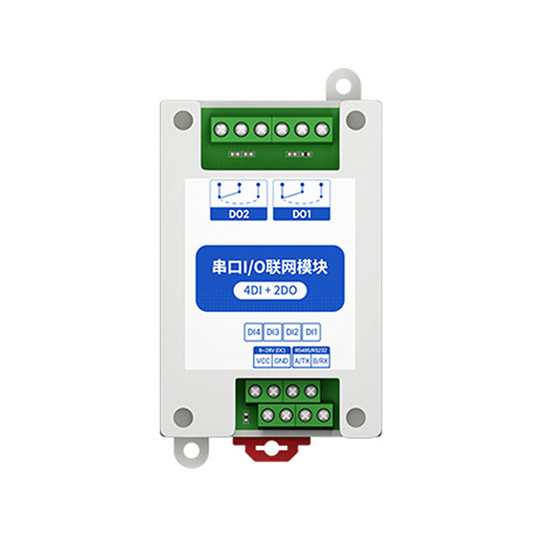 EBYTE MA01-AXCX4020 ModBus RTU Serial IO Module RS485 Interface 4DI+2DO 8 Digital Outputs  Rail Installation 8~28VDC