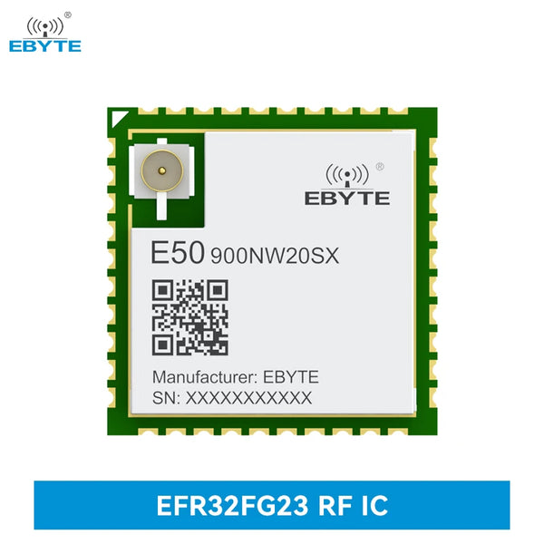 EFR32FG23 868/915MHz Wireless M-Bus Module URAT Module EBYTE E50-900NW20SX 20dBm MESH SMD SoC Module Low Power Consumption