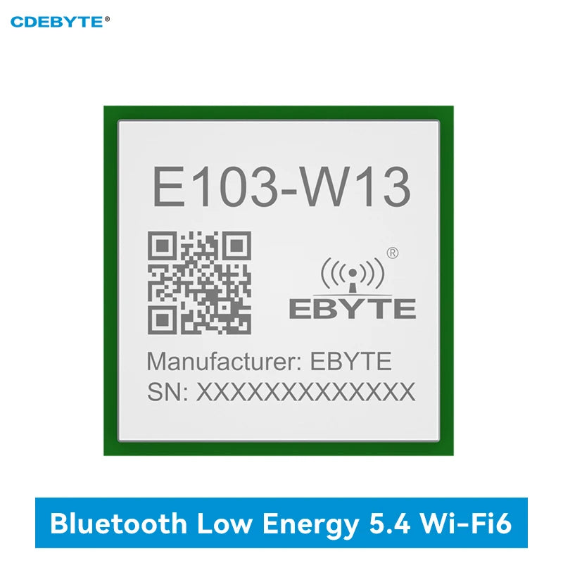 CDEBYTE E103-W13 TI chip CC3301 WiFi6, BLE 5.4 dual-mode WIFI module 2.4GHz Combo supports WPA2 and WPA3