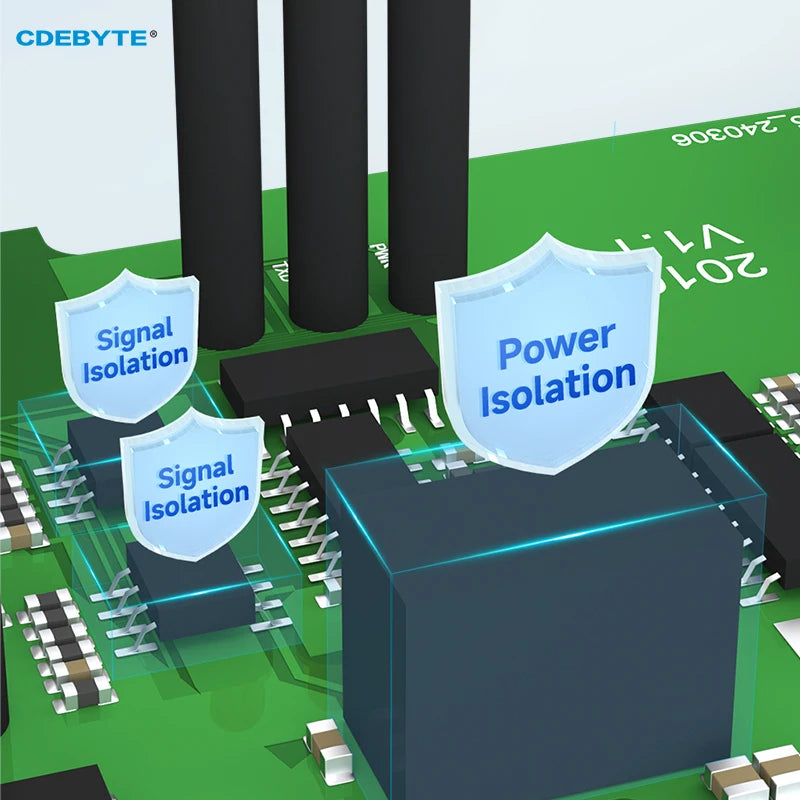 EBYTE E810-U21C CH342F Industrial Grade USB To 2-way RS485 Converter Module High Protection EMC Protection DC4.5~5.5V Type-C