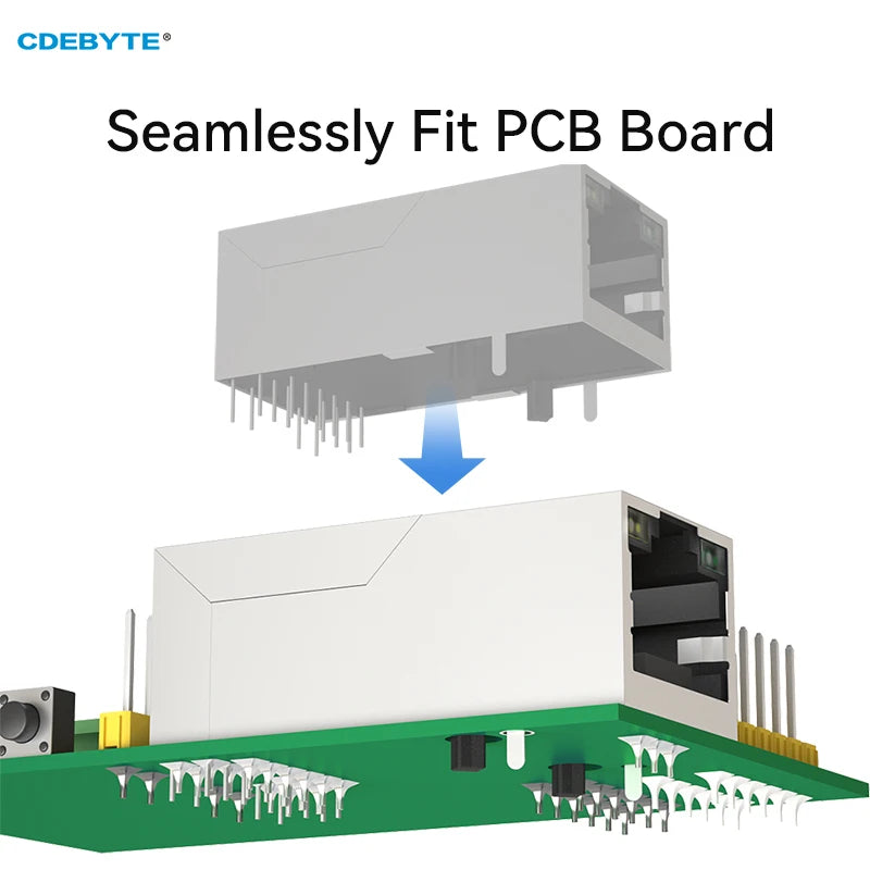 TTL Serial to Ethernet CDEBYTE NT1-M 10M Serial to Network Port RJ45 Ultra Small Size Modbus Gateway TCP to RTU IoT MQTT