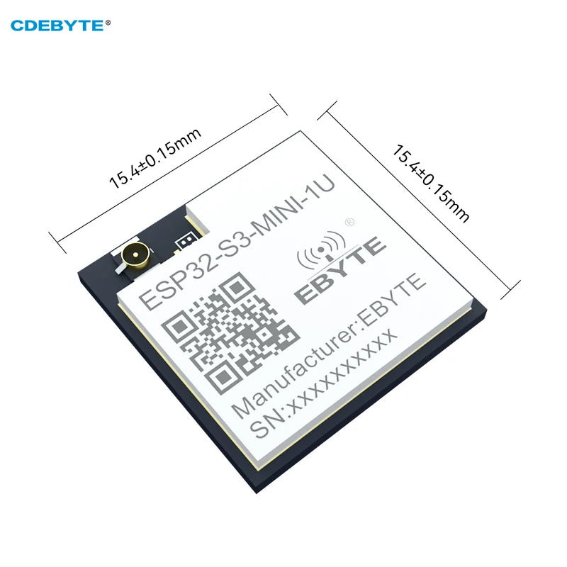 ESP32-S3 Dual Core MCU WIFI Bluetooth Serial Port Module CDEBYTE ESP32-S3-MINI-1 Low Power PCB IPEX For Smart Home Industrial