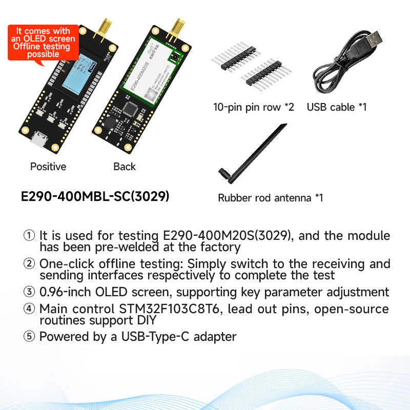 Ebyte E290 Series 433/470MHz PAN3029/PAN3060 RF Chip SX1268/SX1262 LoRa Module 20/30dBm FSK GFSK 5/10/16km Module Development Board