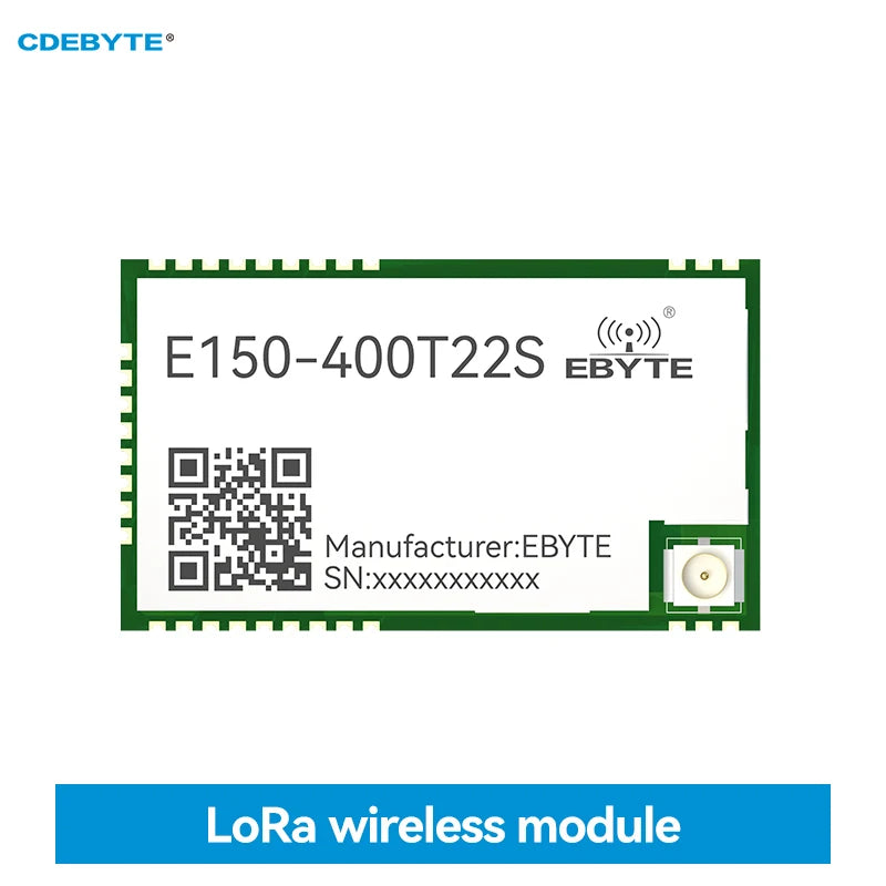 Wireless Acquisition Control Module LoRa Spread Spectrum Module 22dBm 4DI 4DO ModBus CDEBYTE E150-400T22S PA LNA 5.6Km SMD