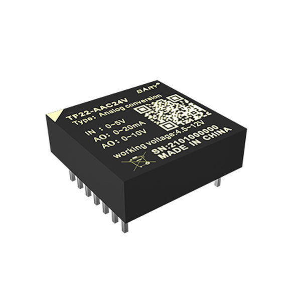 Analog Signal Conversion Module CDEBYTE TF22-AAC24V Input Voltage 4.5-15V Output Voltage 24V/50mA Small Size Shell Fireproof