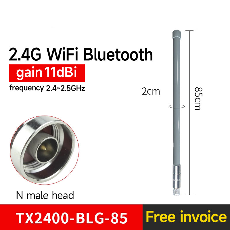 Ebyte Omnidirectional Fiberglass Antenna High Gain 230/433/470/915/868MHz Long Communication Distance for LoRa Modules  Gateways