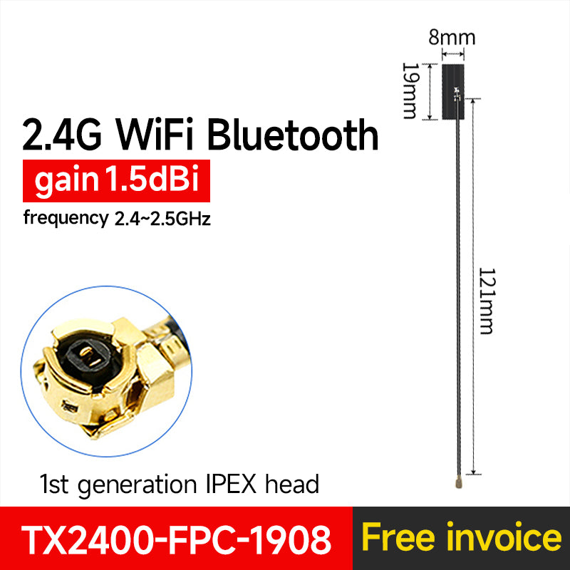Ebyte FPC PCB Built-in Antenna 433/868/915MHz 2.4/5.8GHz Small Size Reliable Performance UFL Stable signal Module Installation