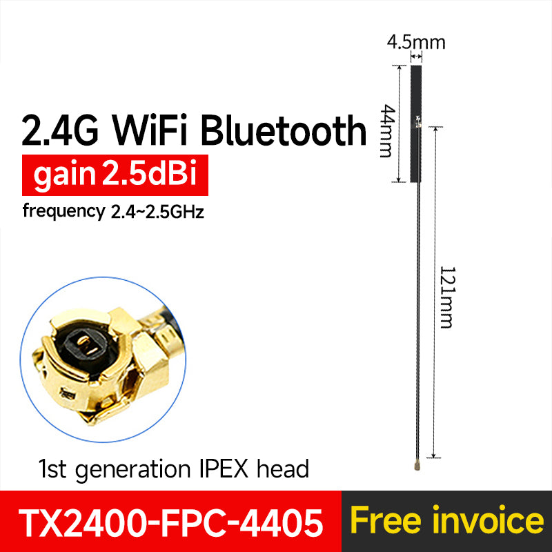 Ebyte FPC PCB Built-in Antenna 433/868/915MHz 2.4/5.8GHz Small Size Reliable Performance UFL Stable signal Module Installation