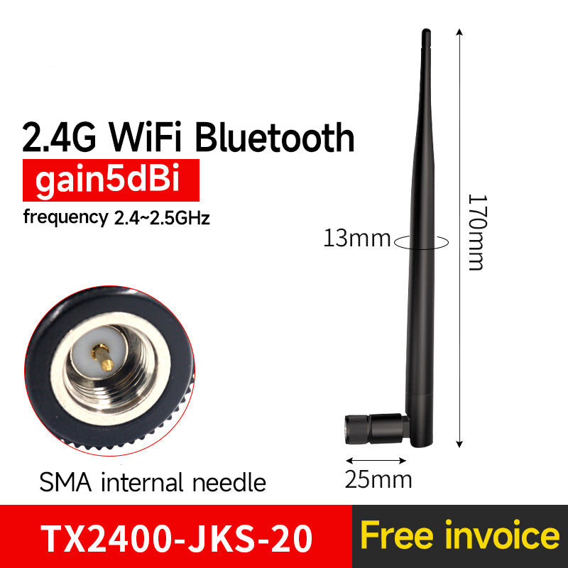 Ebyte Bendable Rubber Rod Antenna 433MHZ 2400MHz 2.4G Wide Bandwidth and Low VSWR Good Consistency High Efficiency Long distance