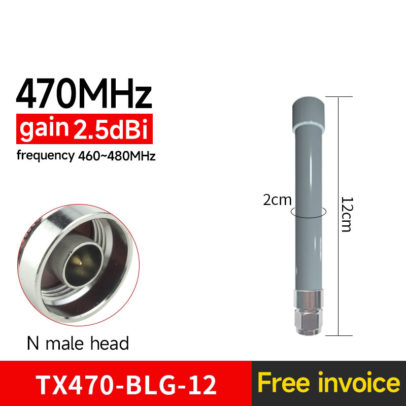 Ebyte Omnidirectional Fiberglass Antenna High Gain 230/433/470/915/868MHz Long Communication Distance for LoRa Modules  Gateways