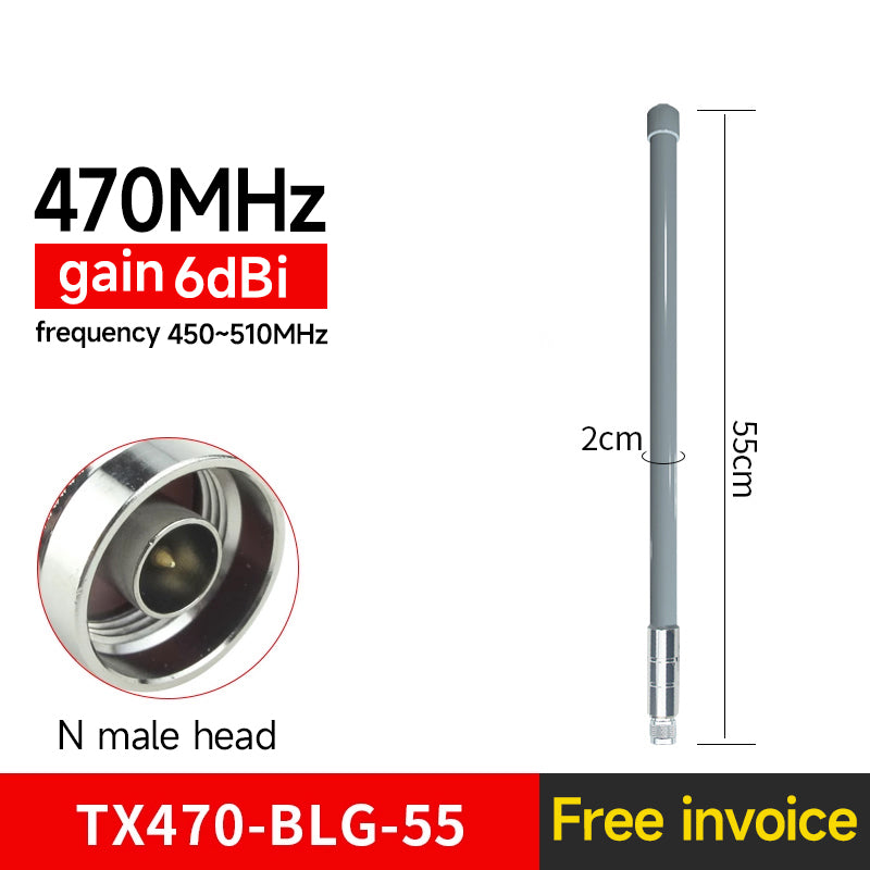 Ebyte Omnidirectional Fiberglass Antenna High Gain 230/433/470/915/868MHz Long Communication Distance for LoRa Modules  Gateways