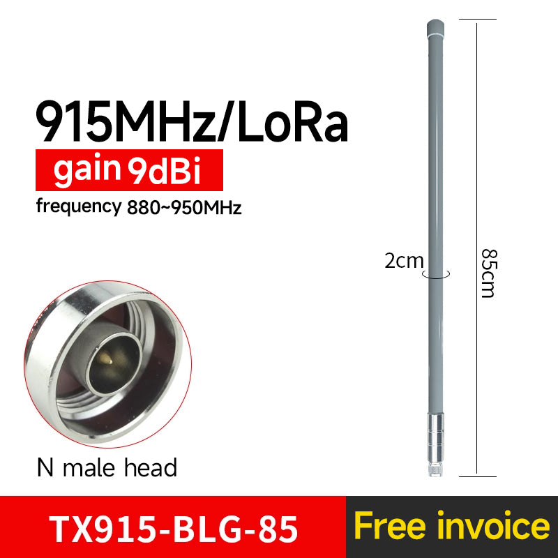 Ebyte Omnidirectional Fiberglass Antenna High Gain 230/433/470/915/868MHz Long Communication Distance for LoRa Modules  Gateways