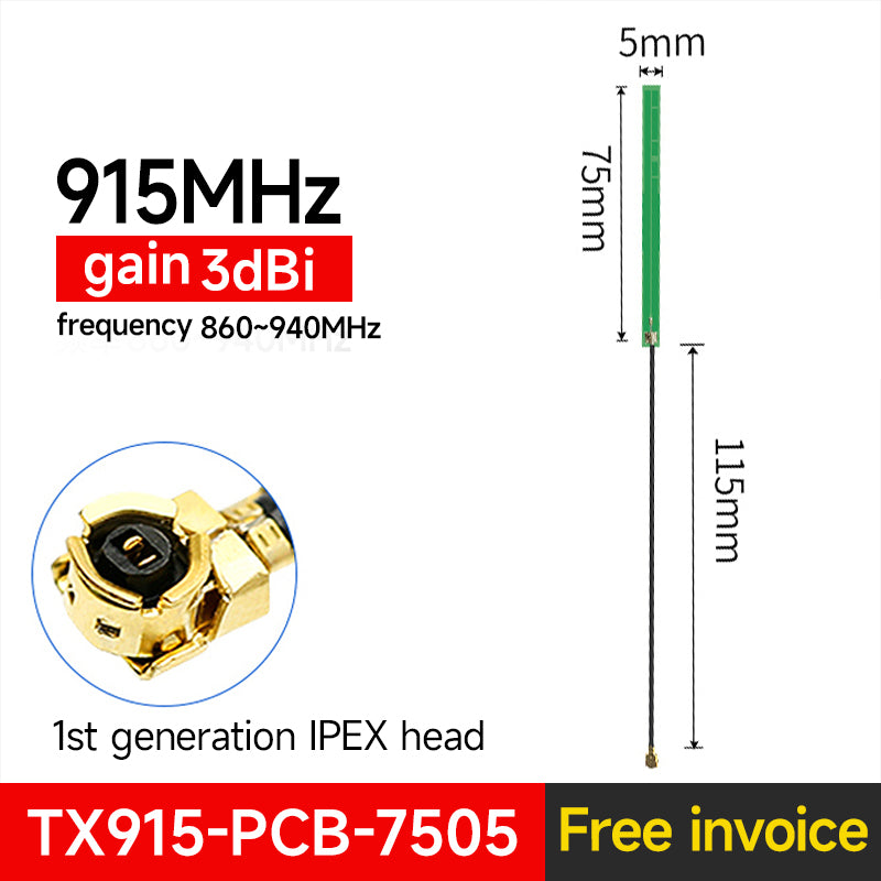 Ebyte FPC PCB Built-in Antenna 433/868/915MHz 2.4/5.8GHz Small Size Reliable Performance UFL Stable signal Module Installation