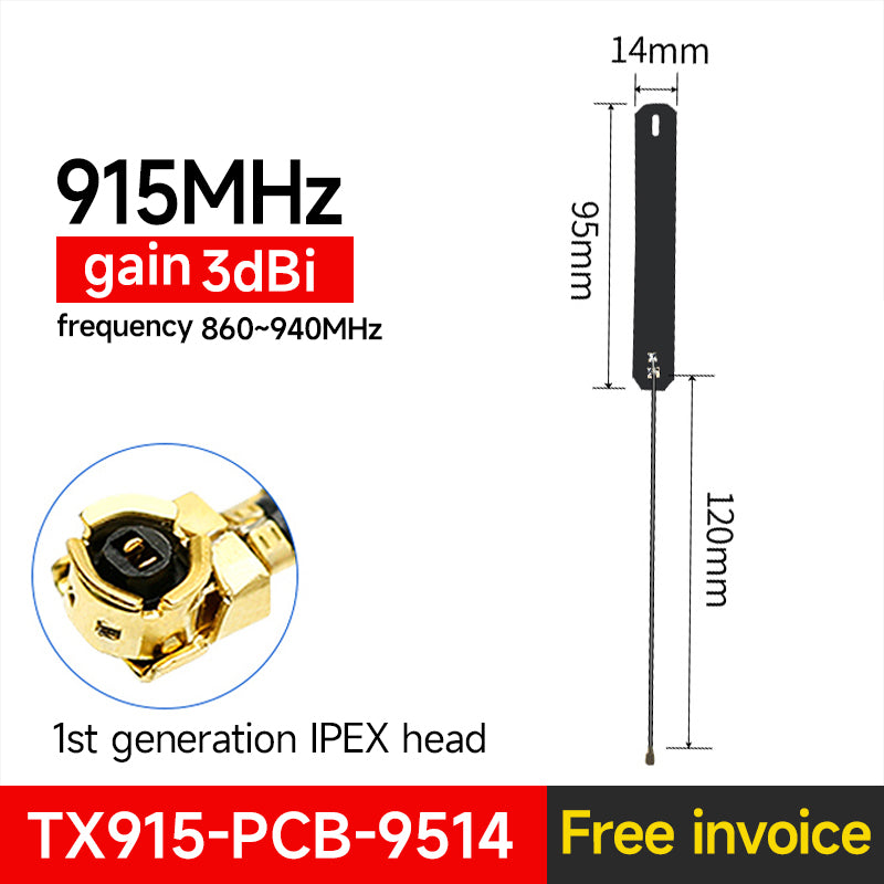 Ebyte FPC PCB Built-in Antenna 433/868/915MHz 2.4/5.8GHz Small Size Reliable Performance UFL Stable signal Module Installation