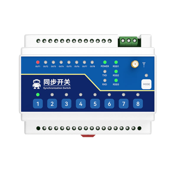 Ebyte E860-DTU(8080-400SL) 10km Support 8-channel DI DO LoRa modulation technology RS485 interface Wireless remote sync switch