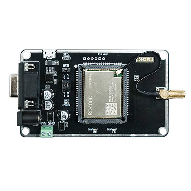 Data Transmission Radio Module Test Kit 410-470MHz RS232 CDEBYTE RD400D ...