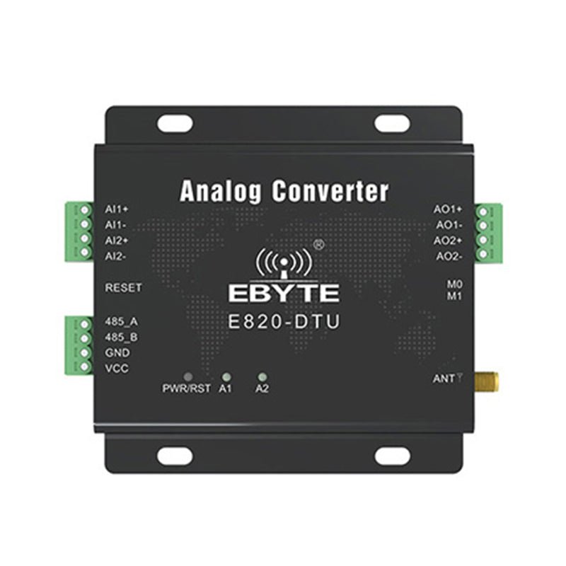 E820 - DTU(2I2 - 433L) - V8 4 - 20 mA Wireless Transmitter to 433mhz Radio RTU Analog Data Acquisition Device - IOT Module Shop Manufacturer Factory