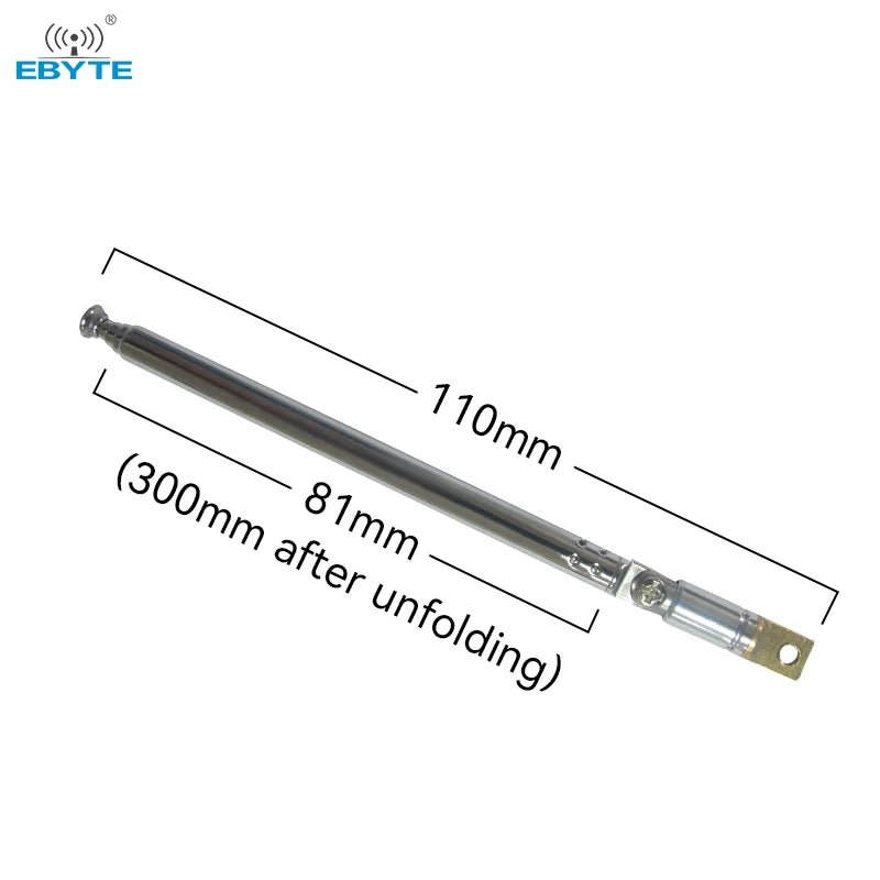 EBTYE TX - LGHX - 5273 70 - 500MHZ FM Frequency Range Threaded Rod Radio Foldable Antenna Enhancing the radio's FM Signal - IOT Module Shop Manufacturer Factory