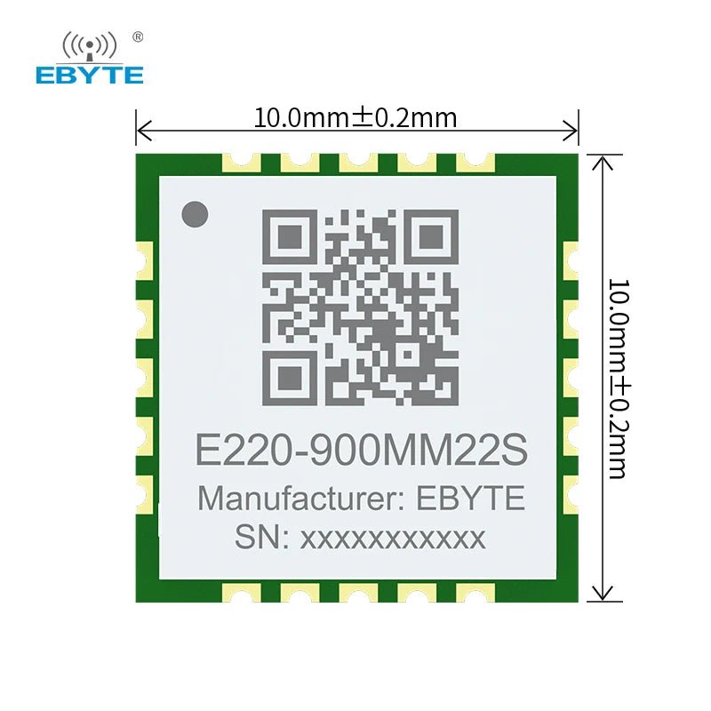 Ebyt E220 - 900MM22S Minimum size 22dBm lora transmitter receiver module llcc68 lora wireless module lora io module - IOT Module Shop Manufacturer Factory