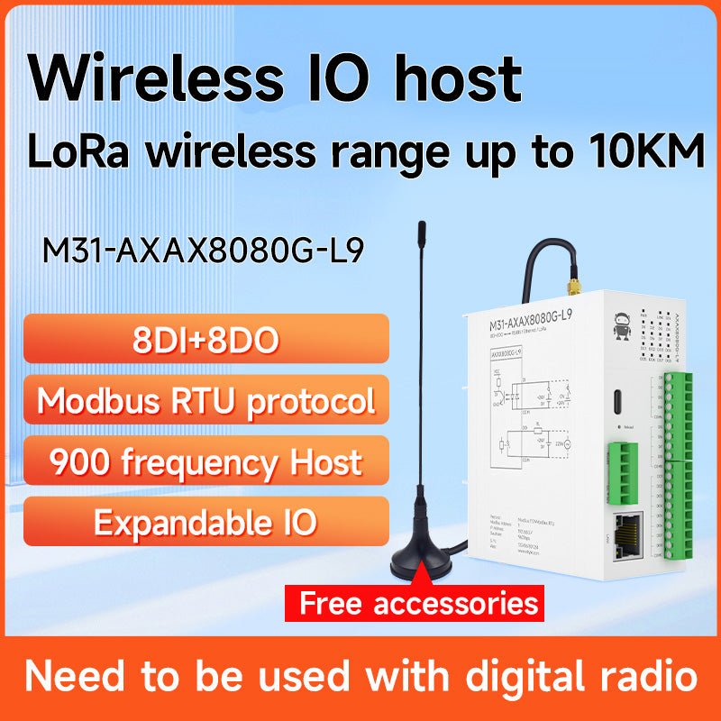 Ebyte Modbus RTU Protocol Host Distributed Wireless Remote IO Module ...