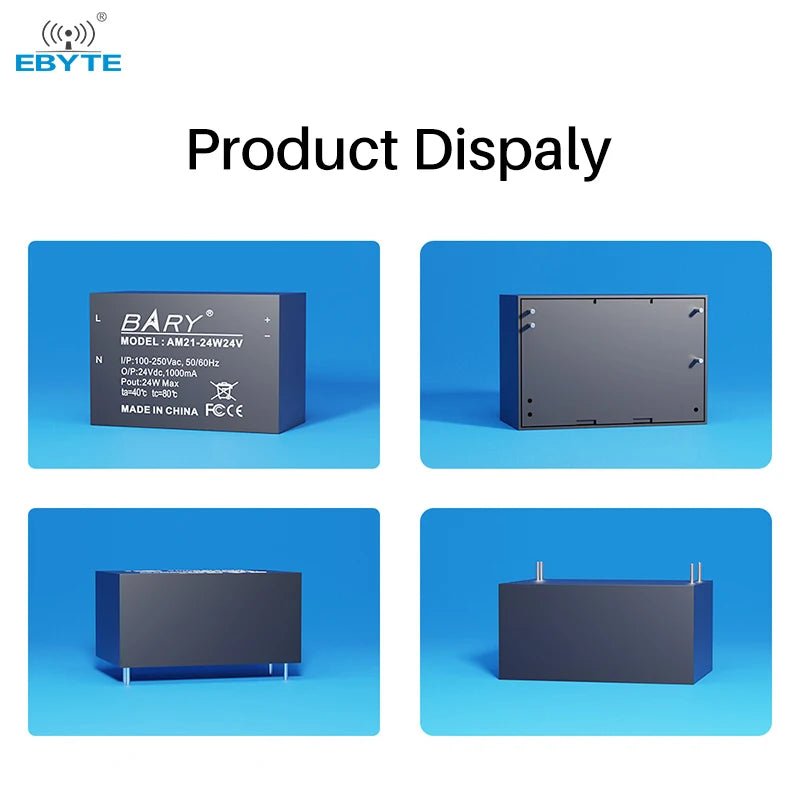 Ebyte AM21 - 24W24V Ultra small volume Short circuit protection Ultra low power consumption AC - DC step - down power module - IOT Module Shop Manufacturer Factory
