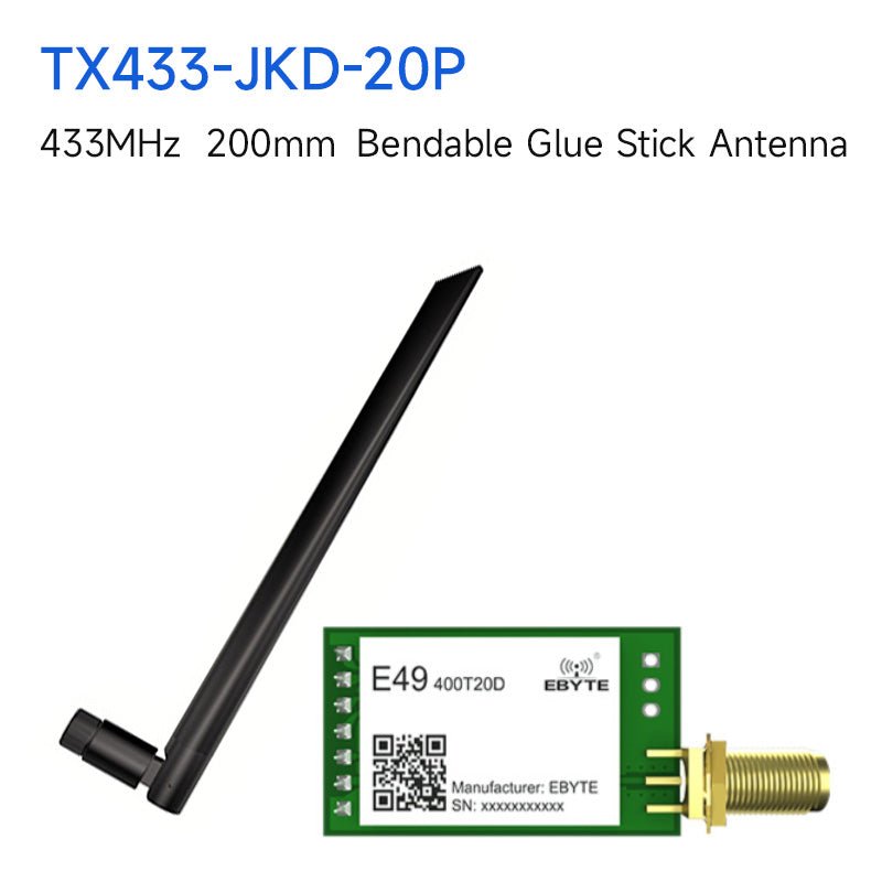 EBYTE E - 400T20D 433MHz Wireless Transmitter and Receiver Module 20dBm 100mW GFSK49 RF Module DIP Ultra - High Cost - Effective - IOT Module Shop Manufacturer Factory
