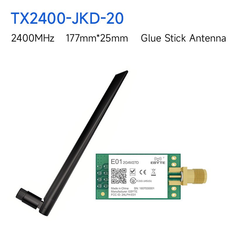EBYTE E01 - 2G4M27D nRF24L01 PA LNA nRF24L01P 2.4GHz Module 27dBm Wireless Transceiver Module Long Distance Small Size for Smart Home - IOT Module Shop Manufacturer Factory