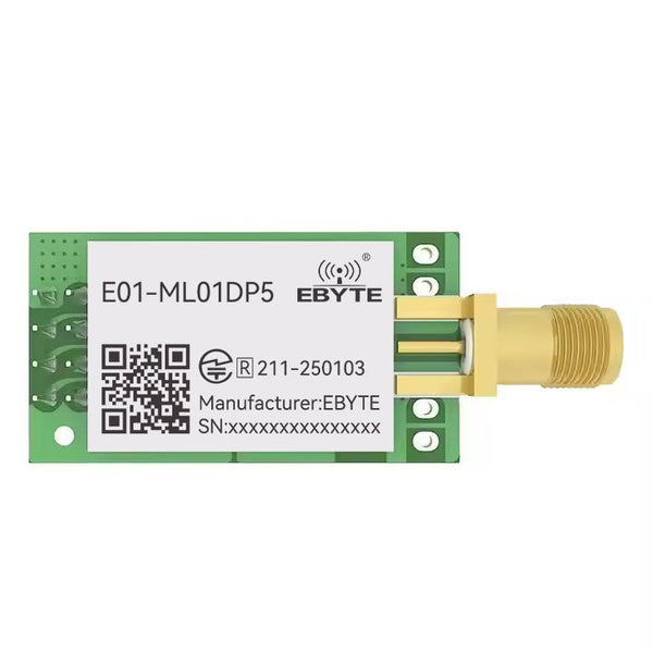 EBYTE E01 - ML01DP5 nRF24L01P 2.4GHz PA LNA 20dBm Wireless Module SPI Antenna SMA - K Transceiver Receiver Tansmitter - IOT Module Shop Manufacturer Factory