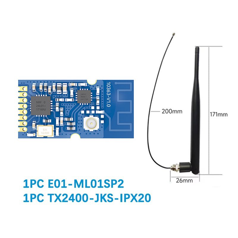 EBYTE E01 - ML01SP2 nRF24L01P Wireless Module 2.4GHz 20dBm IOT Electronic Components Transceiver Long Range IPEX Antenna PA LNA - IOT Module Shop Manufacturer Factory